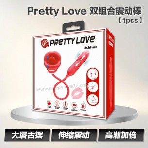 Pretty Love 双组合震动棒【1pcs】